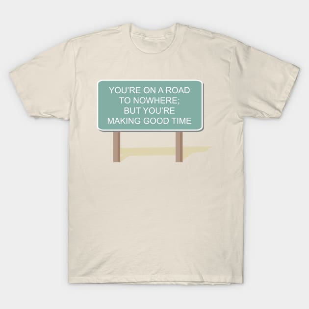 Road To Nowhere T-Shirt by Maries Papier Bleu